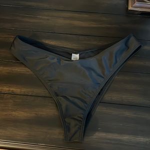 Black cheeky shein bikini bottom